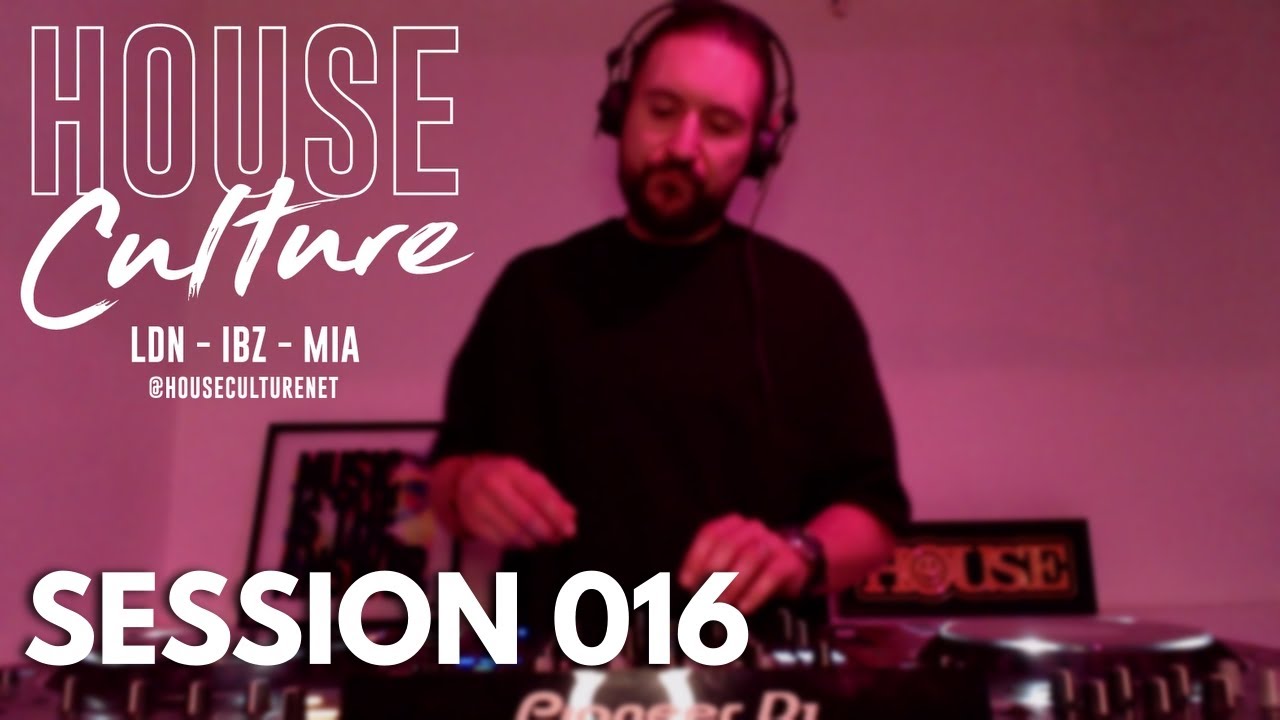 House Culture Session 016 | Peepin | London | Deep Tech House Live Mix