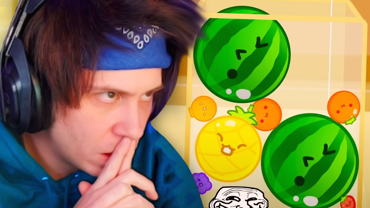 DOS SANDIAS CHALLENGE 🍉 ? | RUBIUS JUEGA Suika Game
