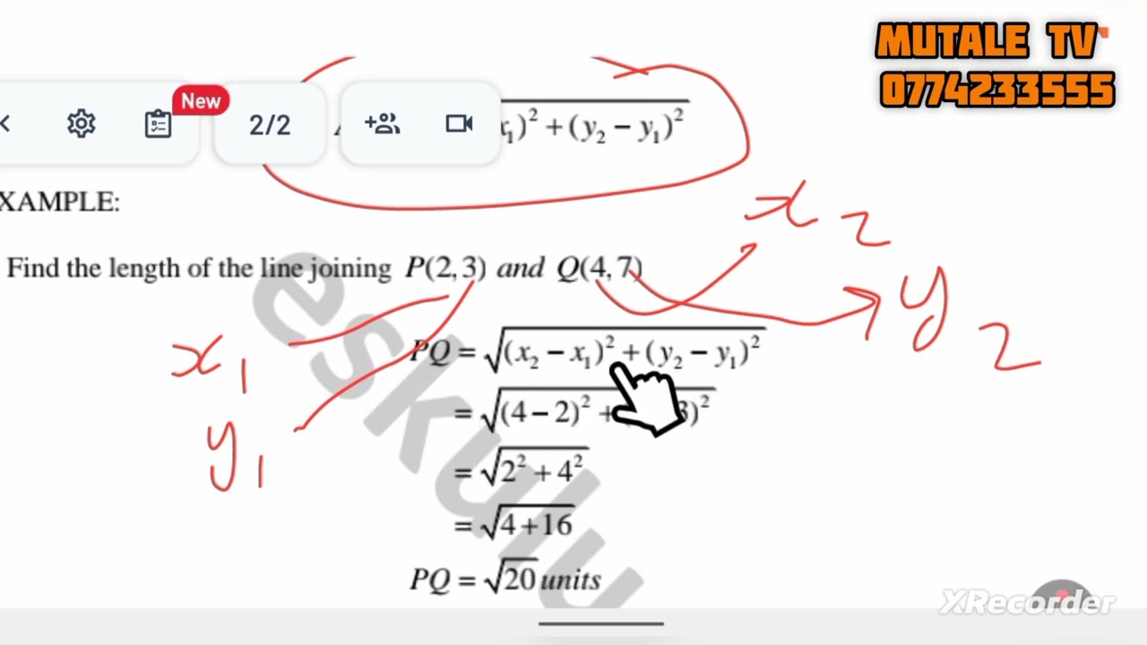 PART 3: 2026  ECZ  ADDITIONAL MATHEMATICS PAPER 2 REVISIONS 