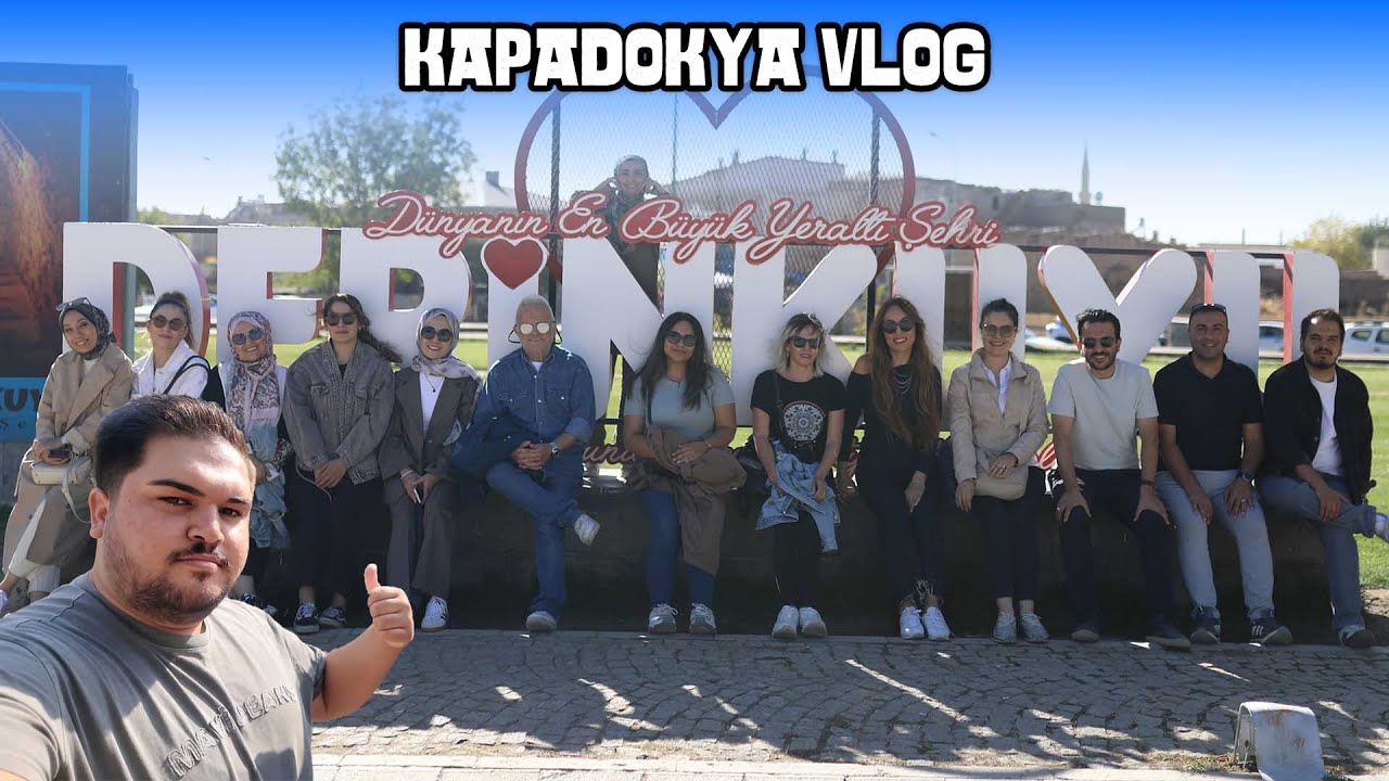 &ouml;ğretmenlerle kapadokya turu- kurum sahibi şof&ouml;r oldu #vlog #kapadokya