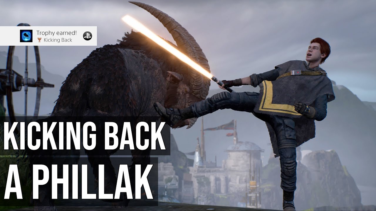 Kicking Back Trophy (Kick A Phillak That Has Kicked You) - Star Wars Jedi Fallen Order