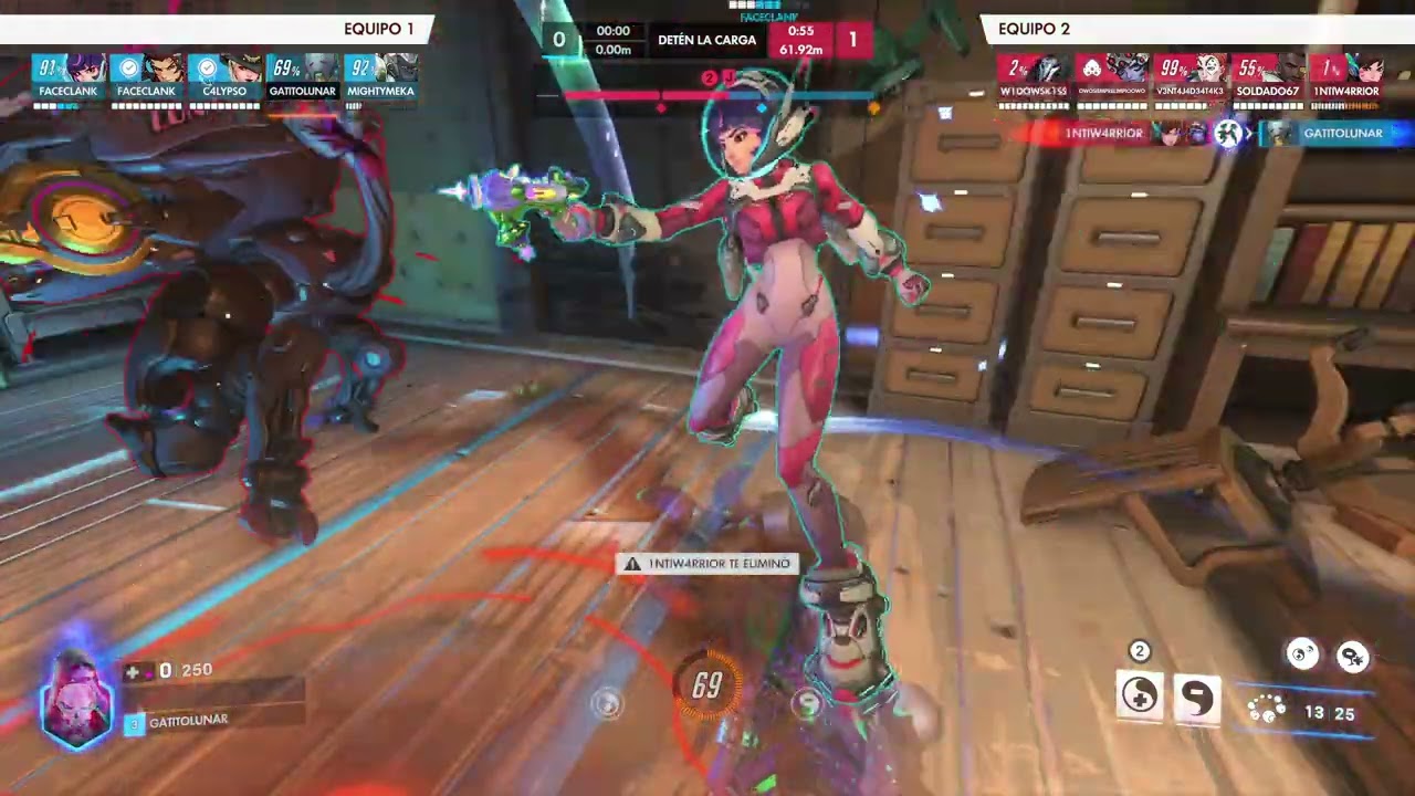 Competitivo Zenyatta diamante consola