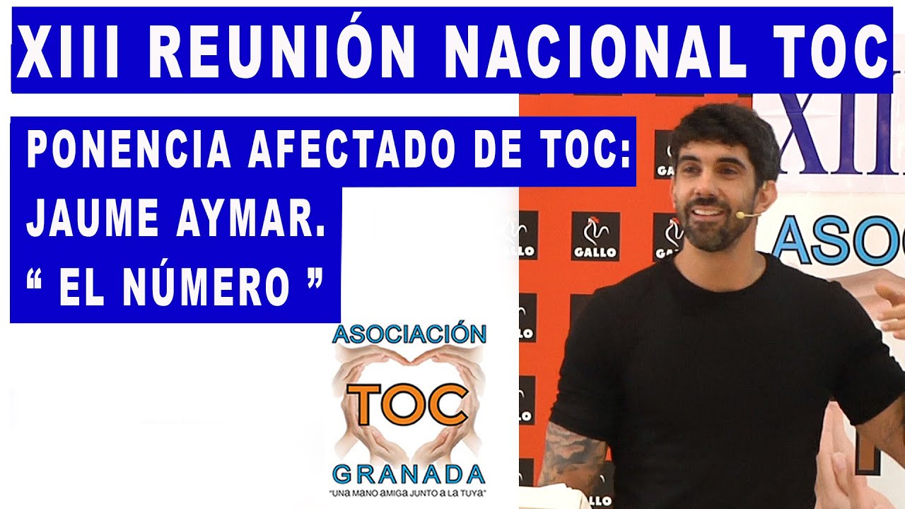 Ponencia Jaume Aymar .afectado de TOC: 