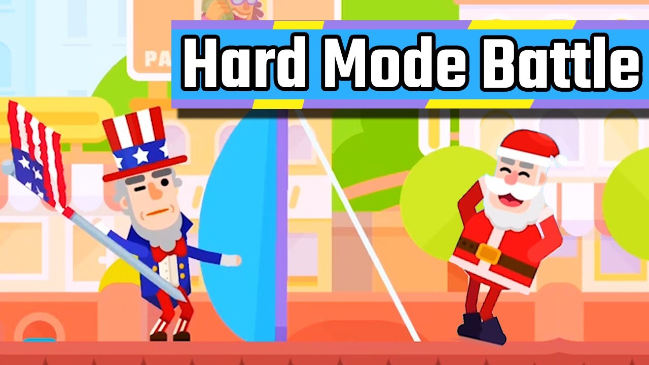 Bowmasters Walkthrough Part 4 - Tournament Hard Mode