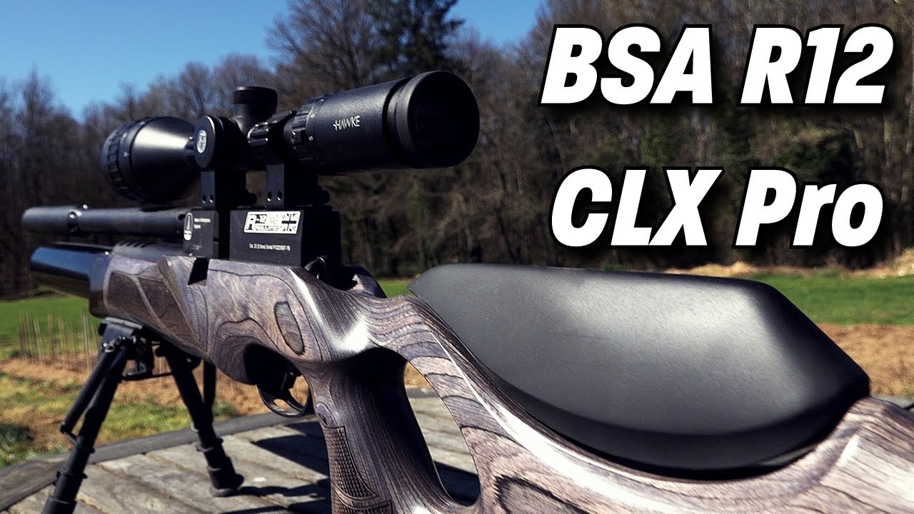 BSA R12 CLX Pro на полигоне