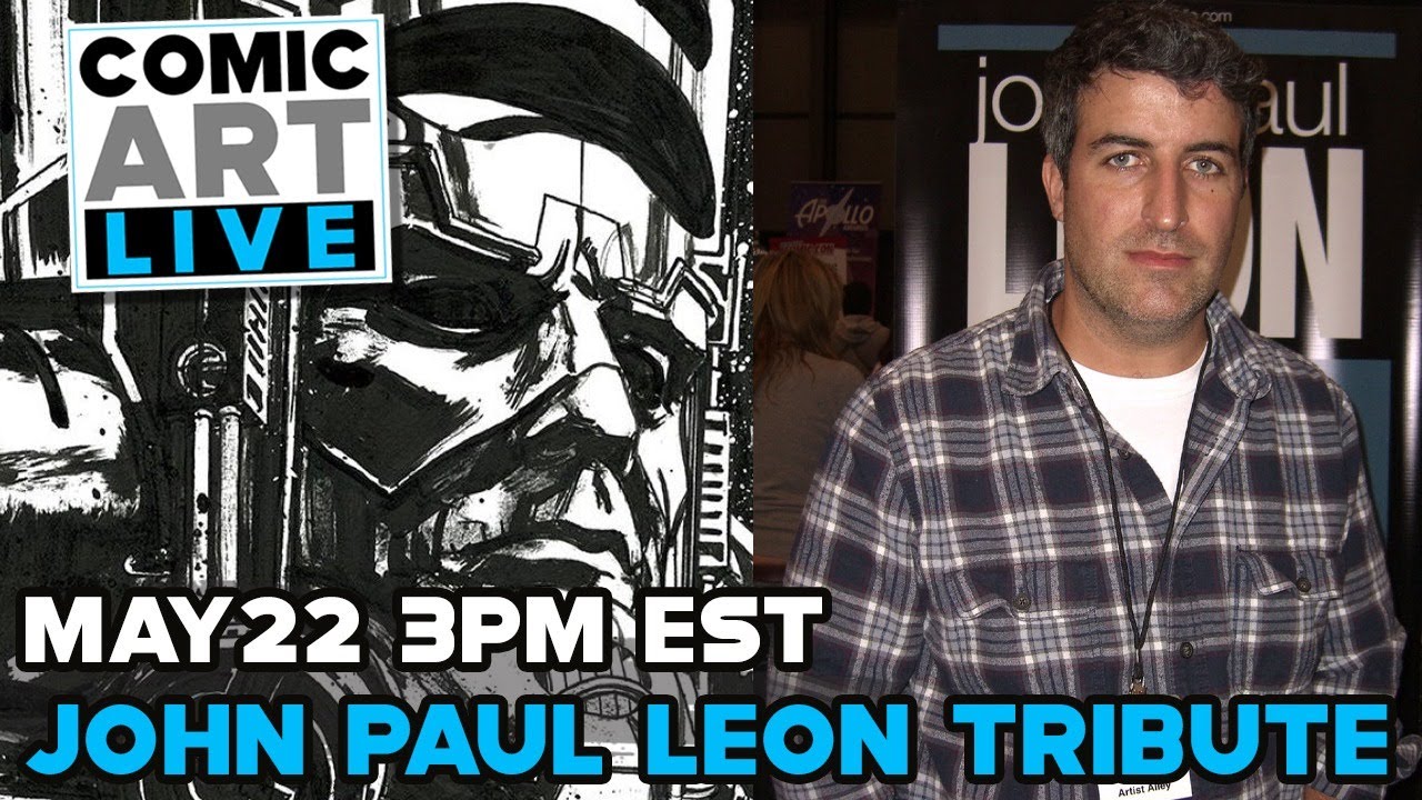 Comic Art LIVE Spring 2021 Panel - John Paul Leon Tribute