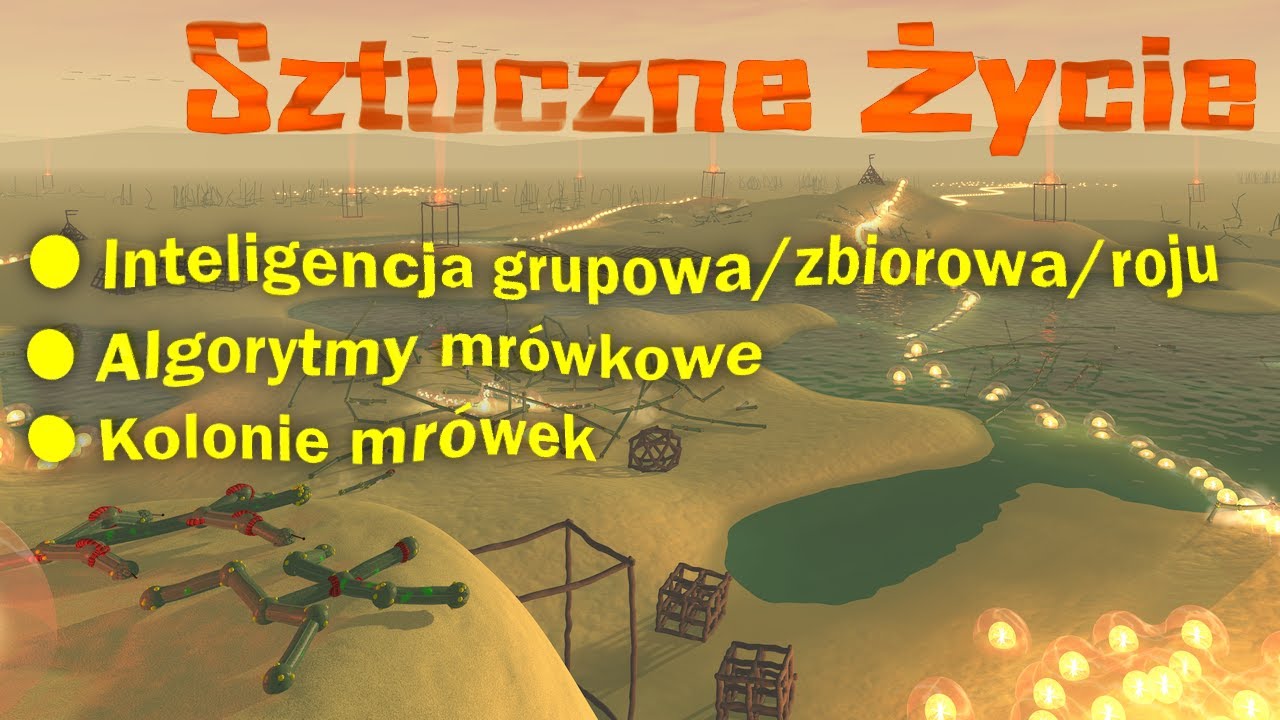 Inteligencja grupowa/zbiorowa/roju i algorytm kolonii mrówek (ACO)