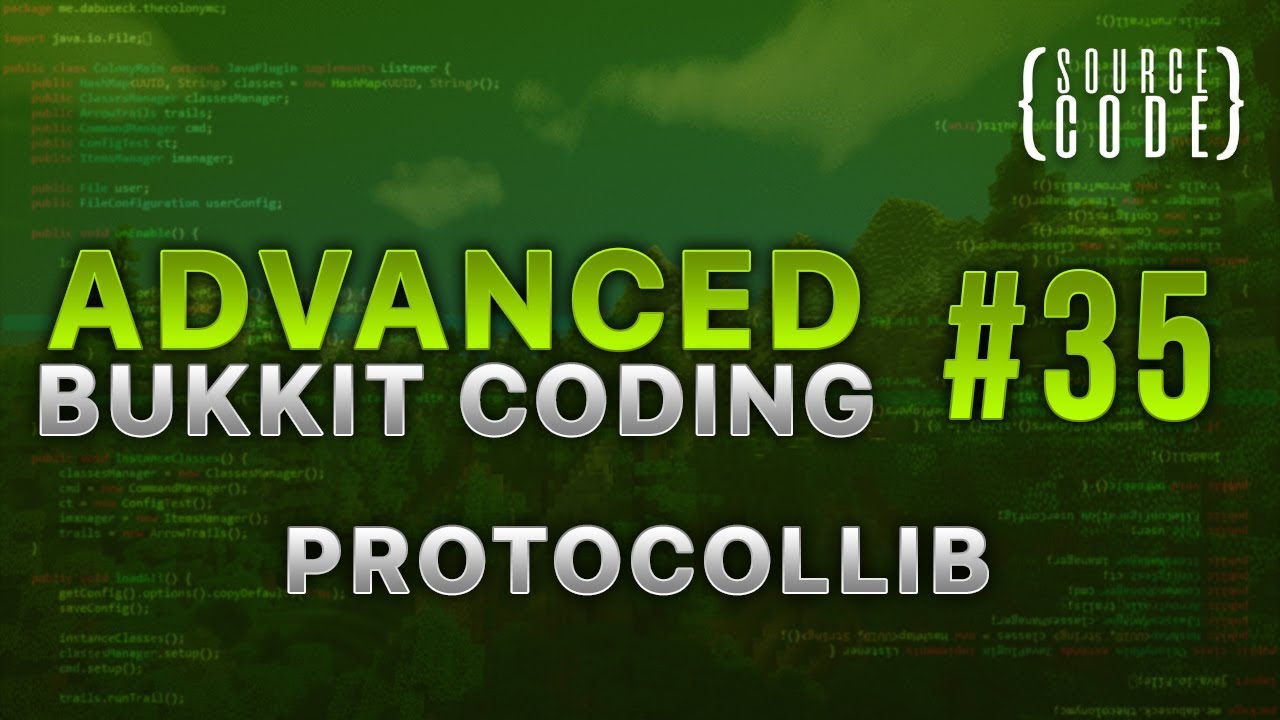 Advanced Bukkit Coding - ProtocolLib - Episode 35
