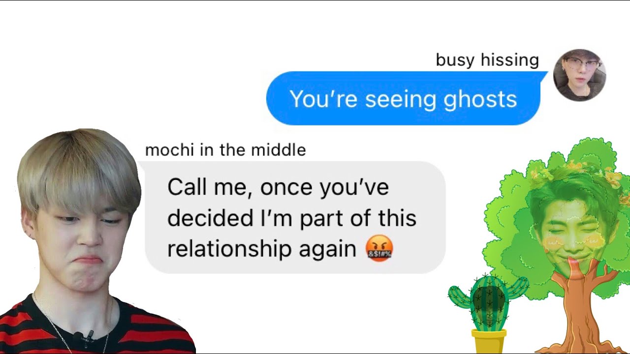 BTS TEXTS ► trouble in Yoonminseok paradise pt. 1