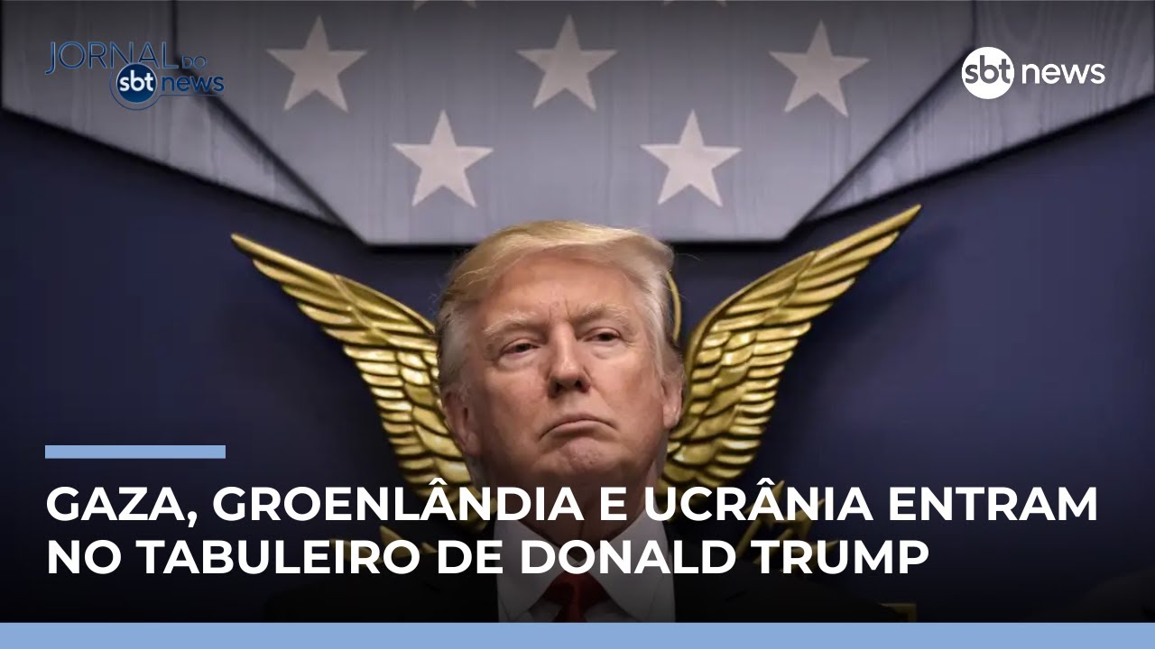 Trump articula acordos globais e pressiona aliados internacionais | #JornaldoSBTNews