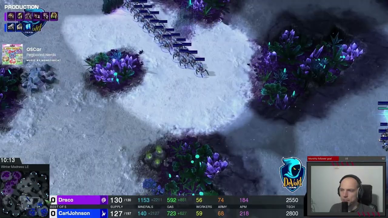 DeVoid inhouse tournament #2, Grand finals, BO5, Draco vs CarlJohnson (CJ)