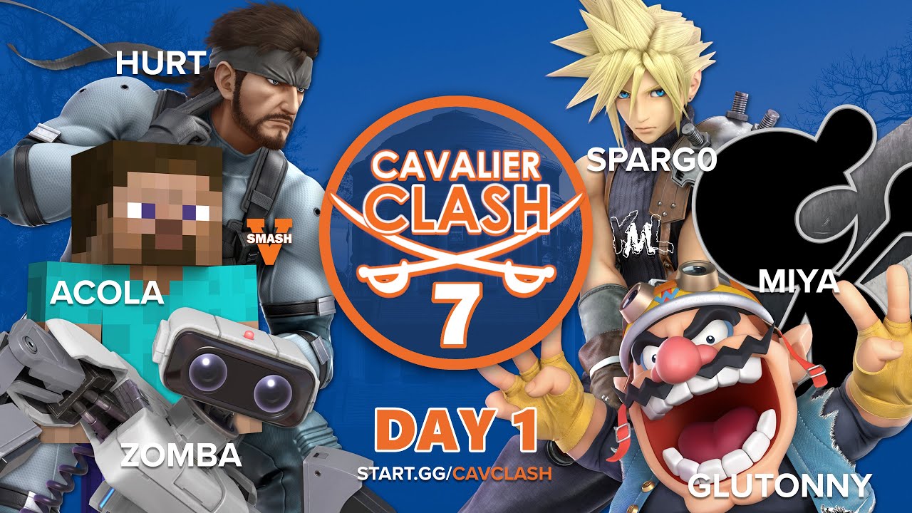 Cavalier Clash 7 - DAY 1!! (Ft. Miya, Acola, Hurt, Sparg0, Syrup, Zomba, Peabnut, and MORE!)