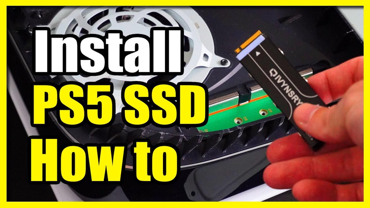 How to Install M.2 SSD on PS5 Console (Complete Tutorial)