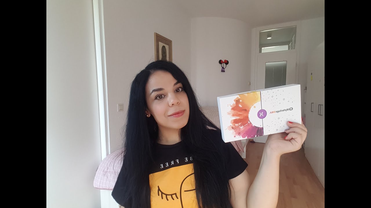 Moroccan girl take my heritage DNA test!  درت تحليل الحمض النووي 😁