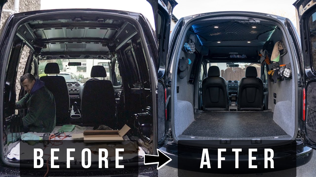 Volkswagen Caddy — сборка микрокемпера!