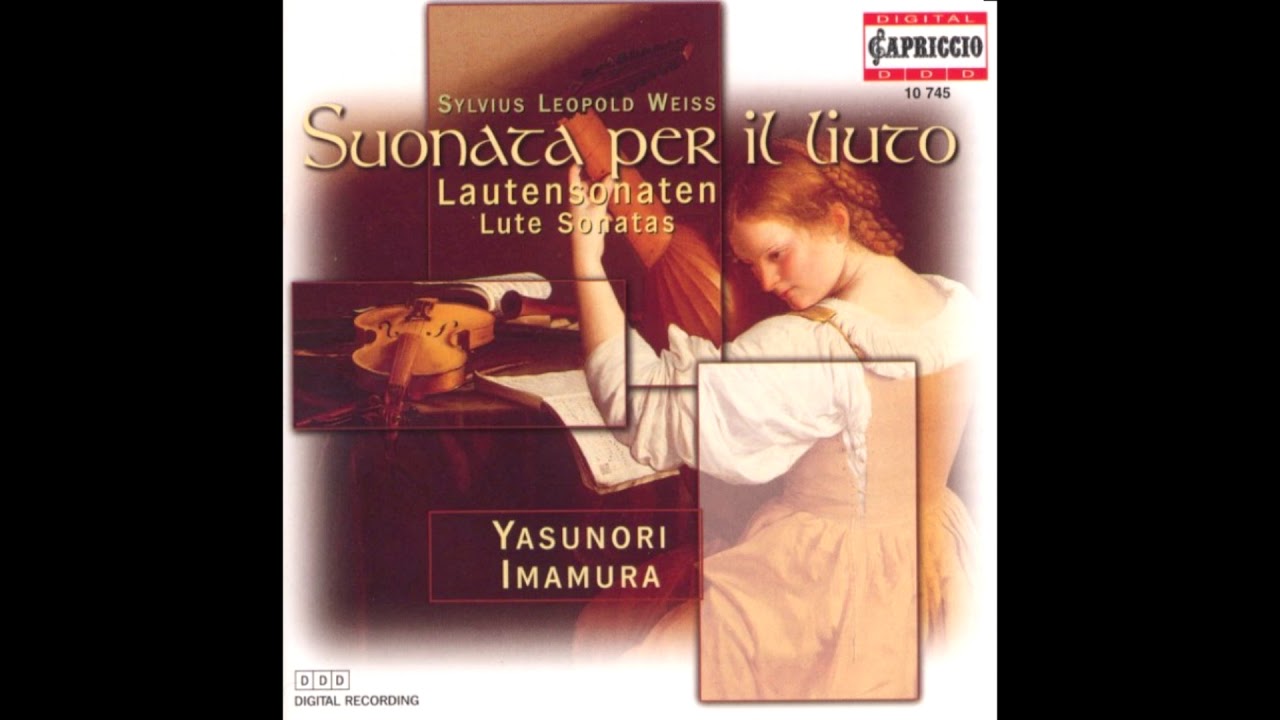 YASUNORI IMAMURA - Silvius Leopold Weiss, Sonata No 39 C Major 