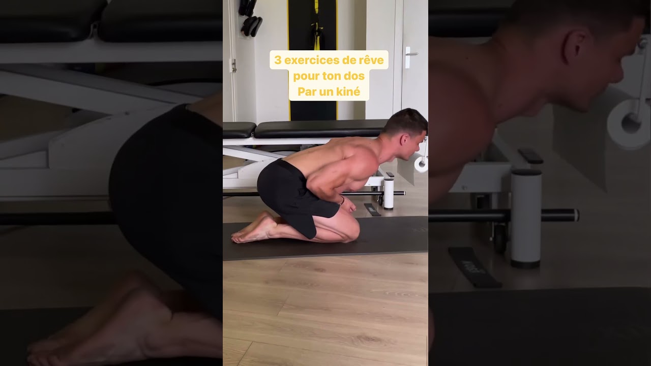 Pour d&eacute;bloquer  ton dos, teste &ccedil;a ! #kine #douleurs #motivation #shortswithzita #foot