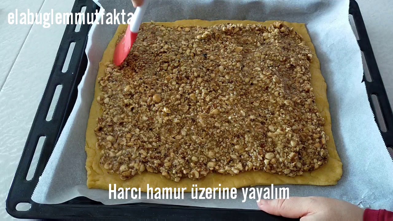 ALMAN KURABİYESİ (NUSSECKEN) TADINA DOYUM OLMAZ KURABİYELERİN BAŞTACI