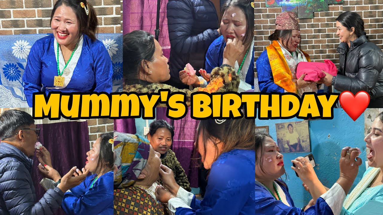 MUMMY’S BIRTHDAY VLOG✨🎂 | KRITI TAMANG❤️