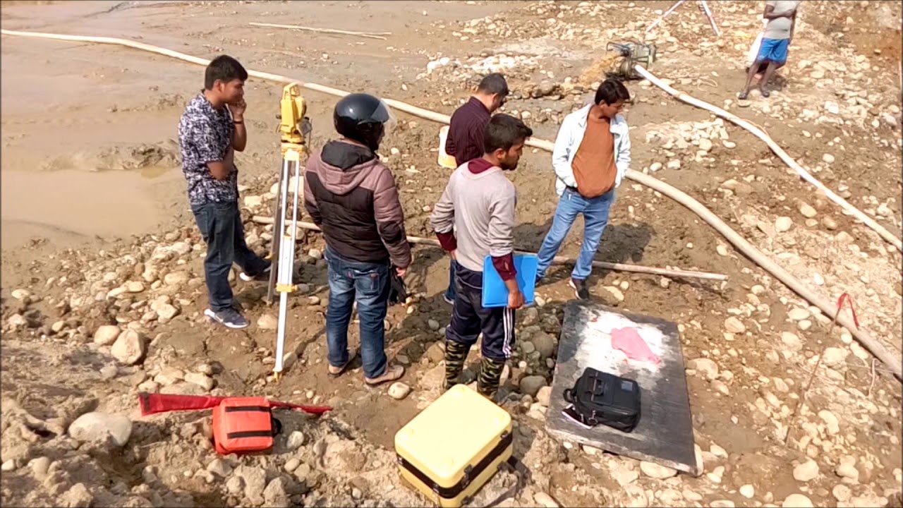 construction Process of Weir (Head Work)
