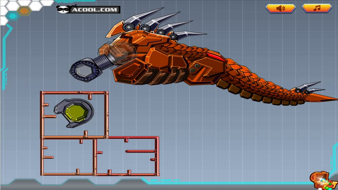 Game4U   How to Build Robot Puncturing Dragon and Test Its Performance