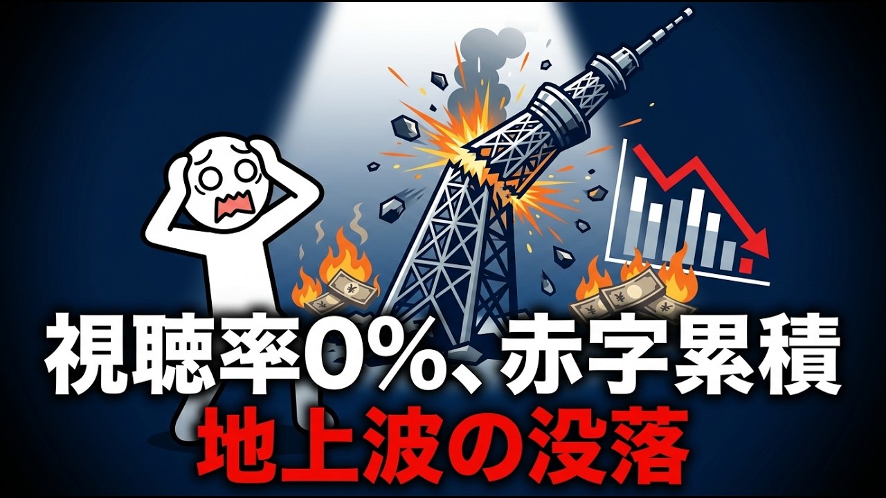 「誰もテレビを見ない…」スポンサーが次々と逃げ出すテレビ局の没落