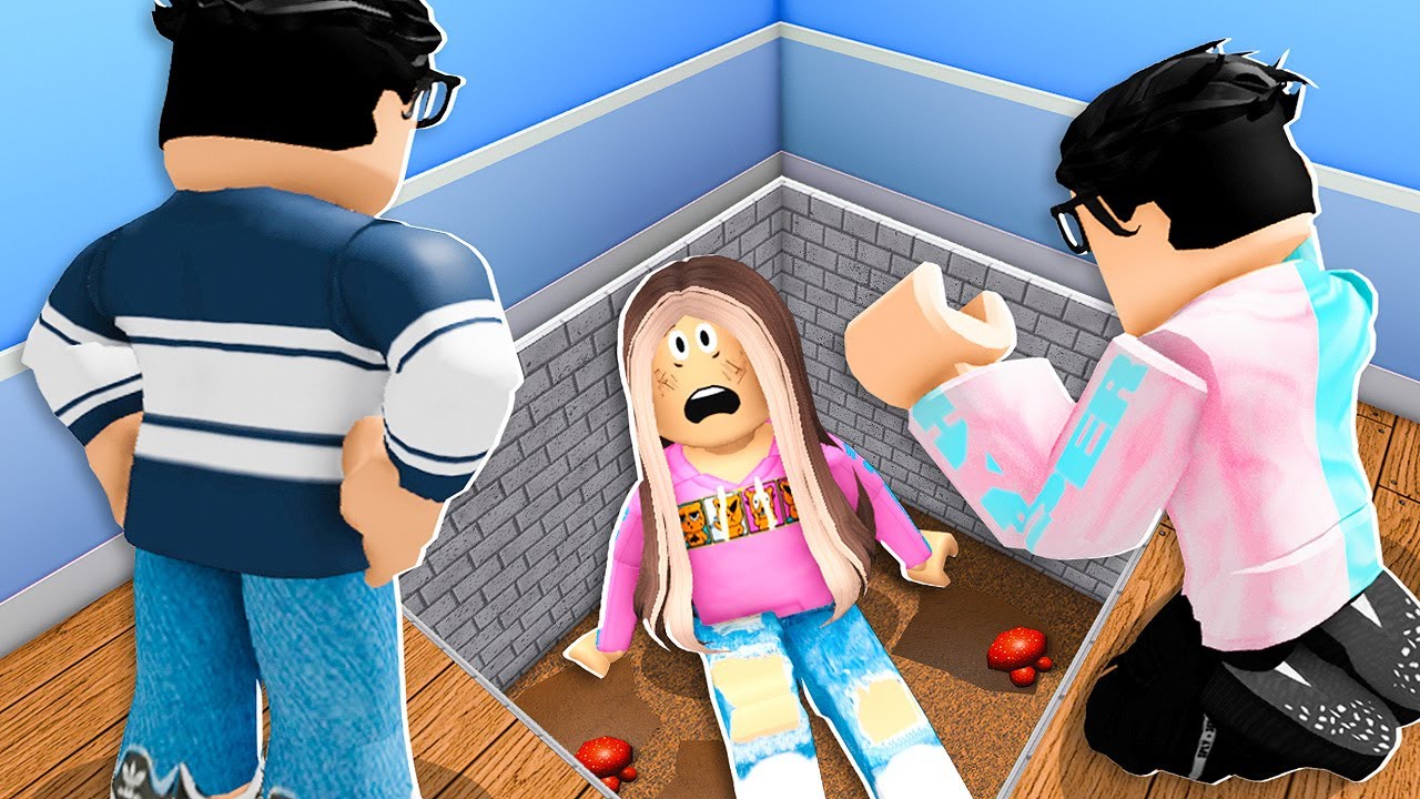 BEST FRIEND Trapped My Girlfriend UNDERGROUND! (Roblox Bloxburg)