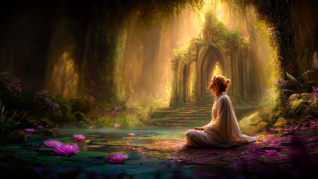 Healing Harp Flowing Vibes 🎵 Relaxation Music for Meditation & Positive Energy