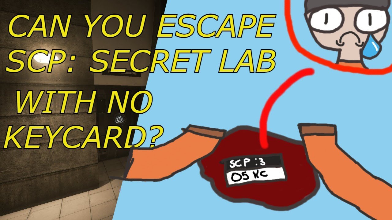 Can you escape SCP:SL without a keycard? - SCP:SL Challenge Video