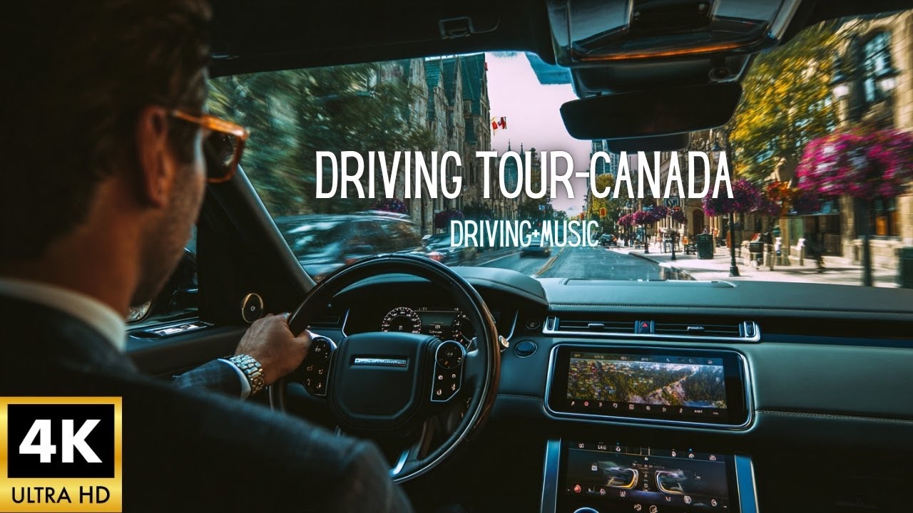 Relaxing 4K Drive through Hamilton's Most Beautiful Streets