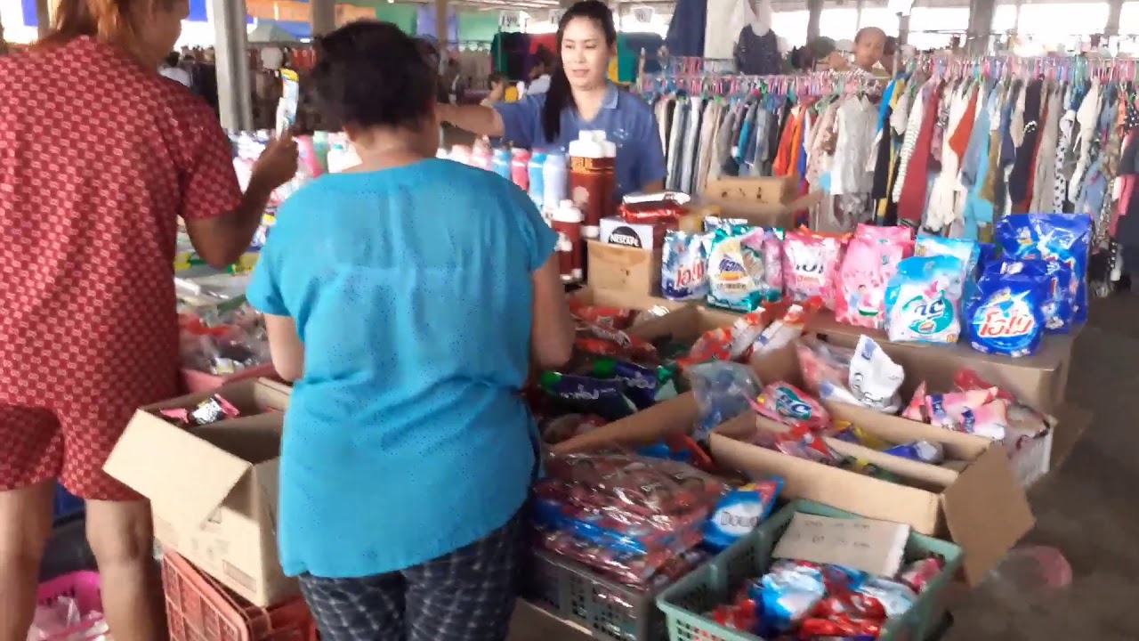 Thai Bauern Markt auf dem Lande - Jaxxon Thailand Heute #004