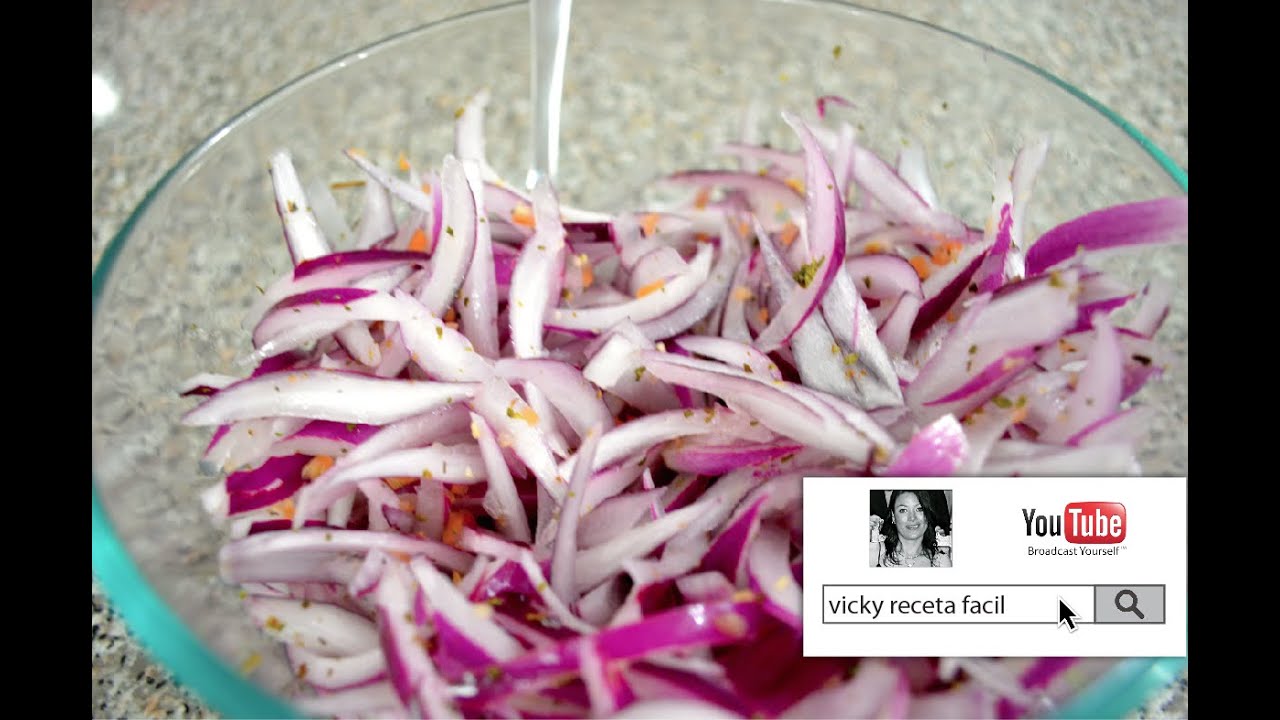 SALSA DE CEBOLLA MORADA Y HABANERO | PARA LA COCHINITA PIBIL | Vicky Receta Facil