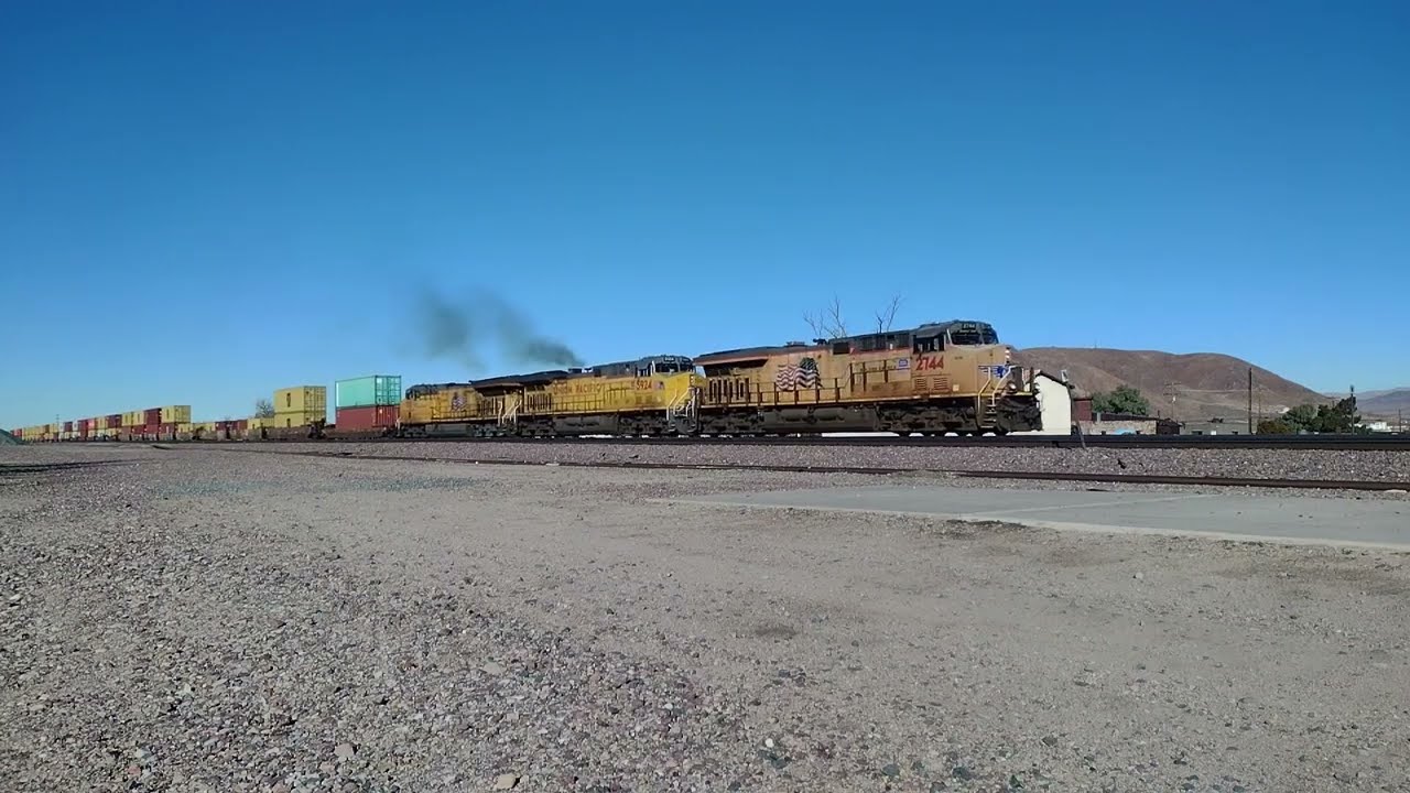 Railfanning Daggett Ca! 1-14-2025 #bigbossrailfanner