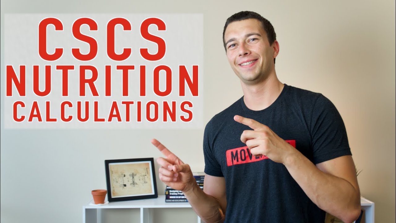 CSCS Nutrition Calculations: Calories to Lose a Pound, Macronutrients, Cunningham equation and more!
