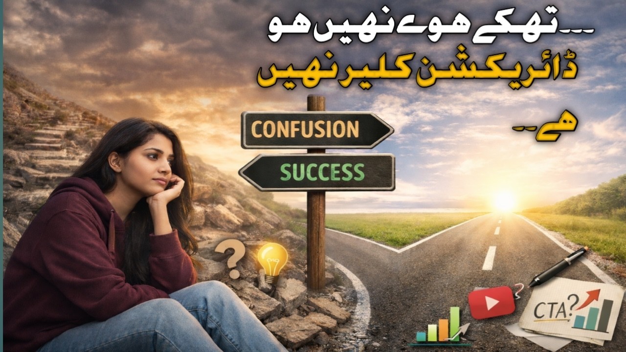 You are not tired_you are just confused| Thaky Nahi hu_ direction clear Nahi hy