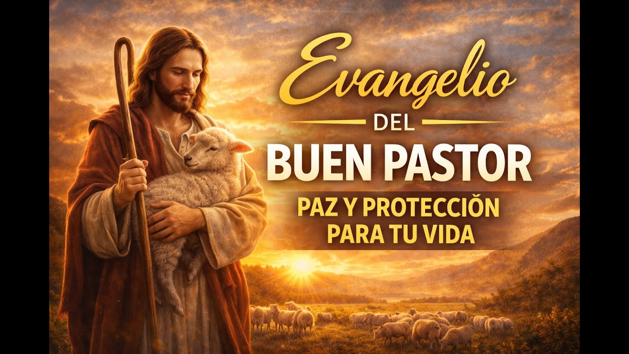 📖 Evangelio del Buen Pastor | Mensaje Cristiano de Paz, Fe y Protección ✝️