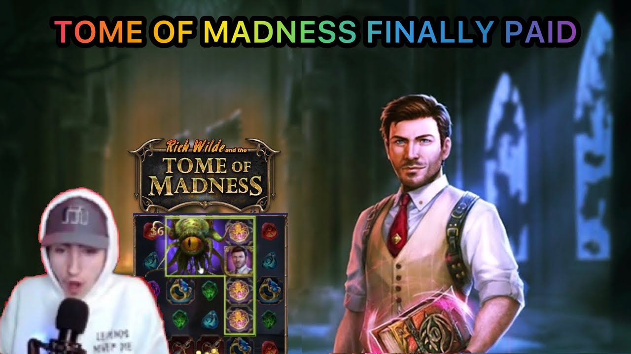 Tome Of Madness FINALLY PAID!!  #playngo #tomeofmadness #slots