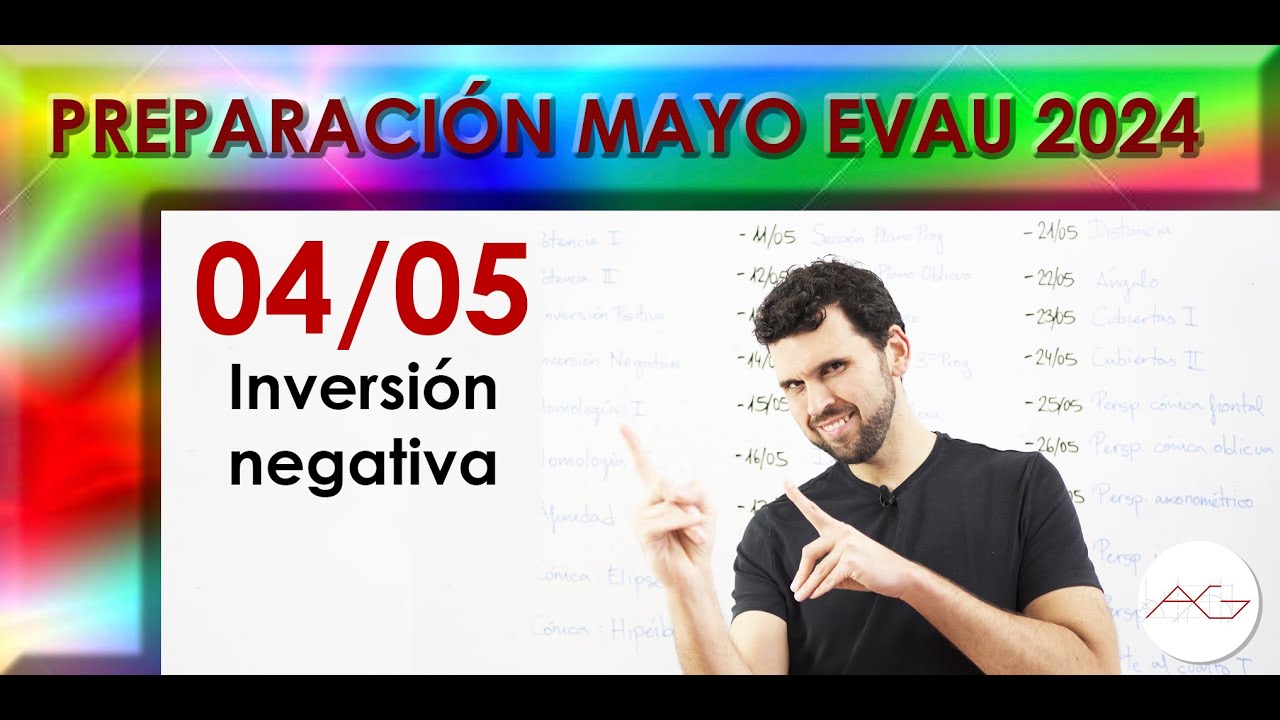 (04/05/24) - Inversión negativa - PREPARACIÓN MAYO EVAU 2024