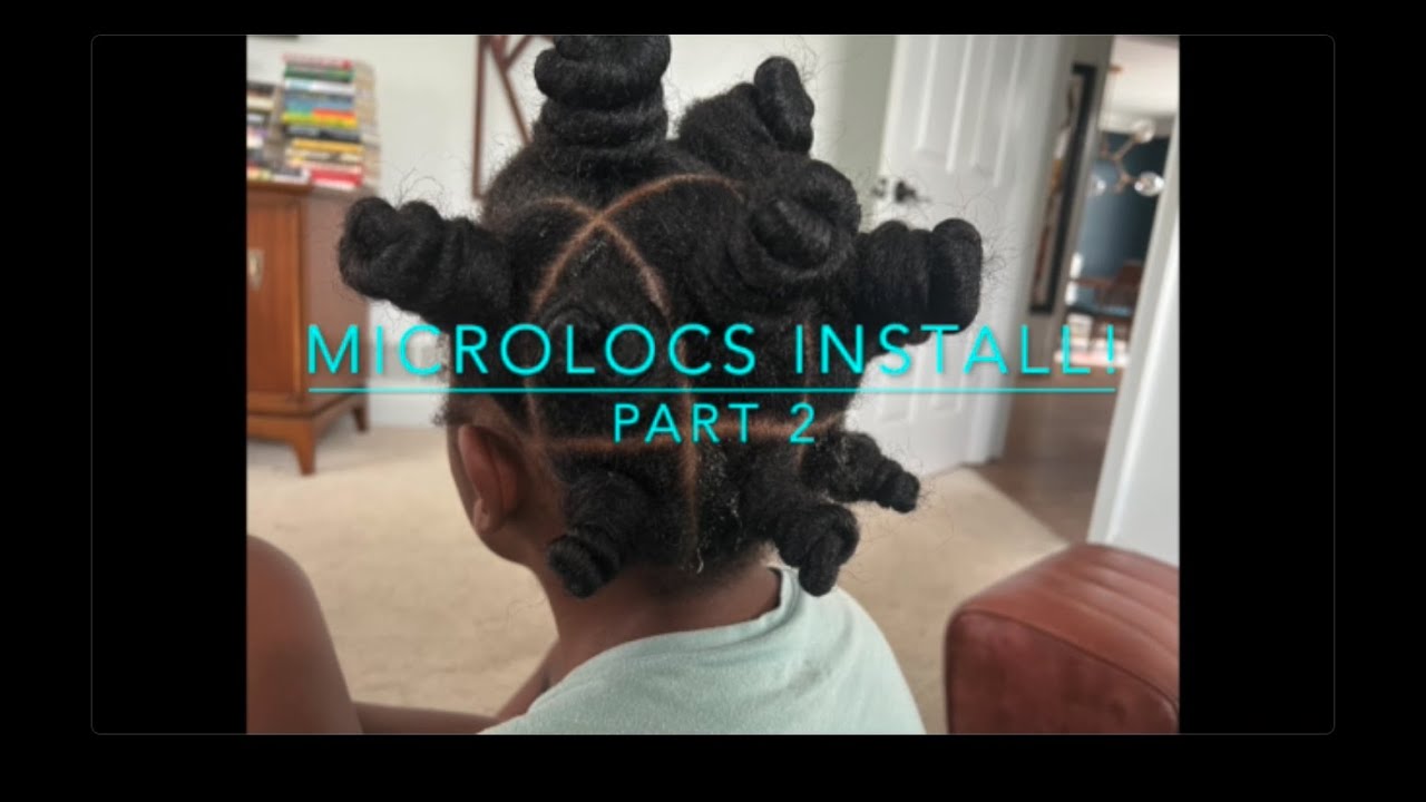 HOW TO| DIY Microlocs Part 2 - The Install