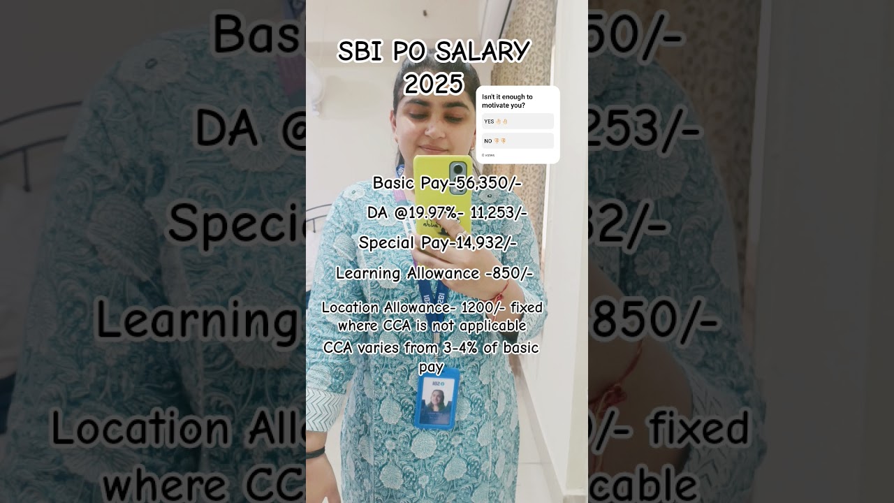 SBI PO SALARY 2025 ||#sbi #salary #sbipo #dreamsbi #sbiposalary