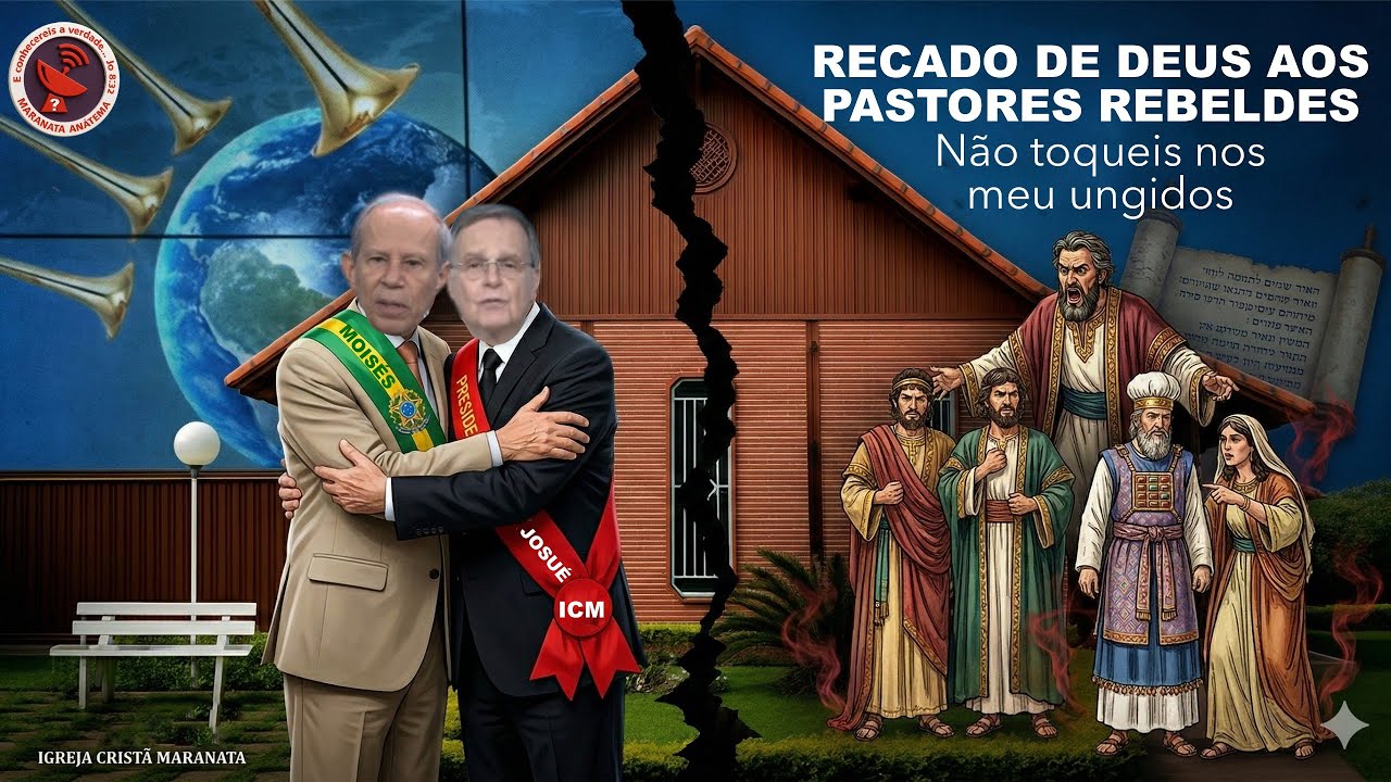 RACHA NA CÚPULA DA IGREJA MARANATA? EBD vira “TEOLOGIA DO MEDO”