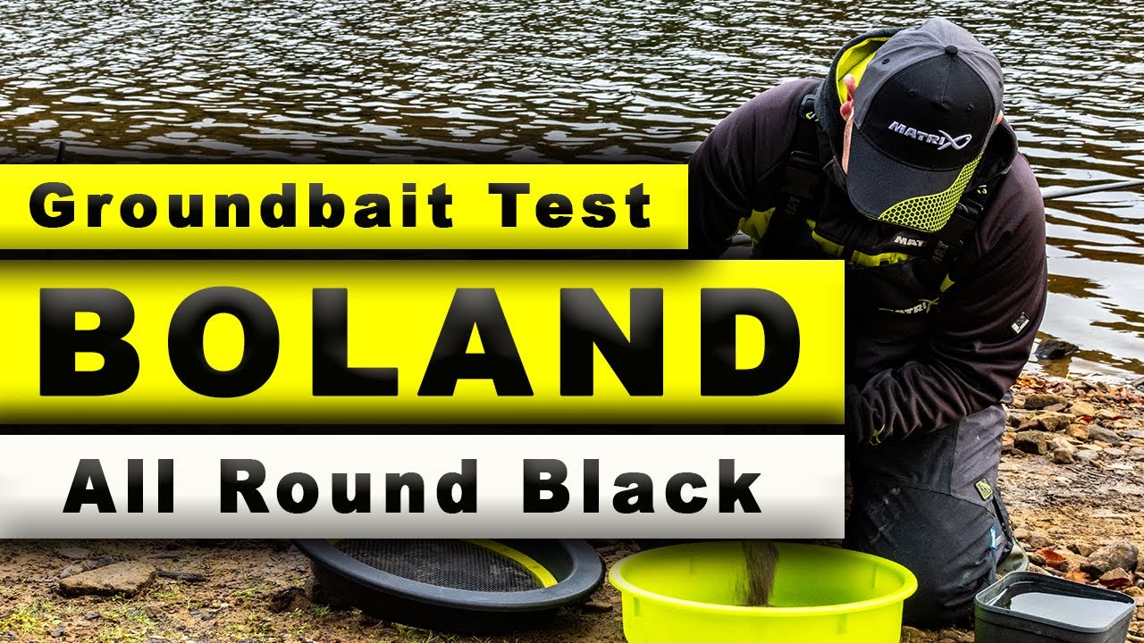 BOLAND All Round BLACK Groundbait TANK TEST - Fishing Bait Series