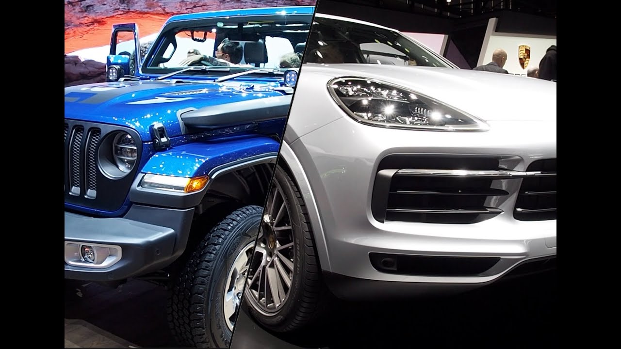 Porsche Cayenne 2020 vs. Jeep Wrangler 2020