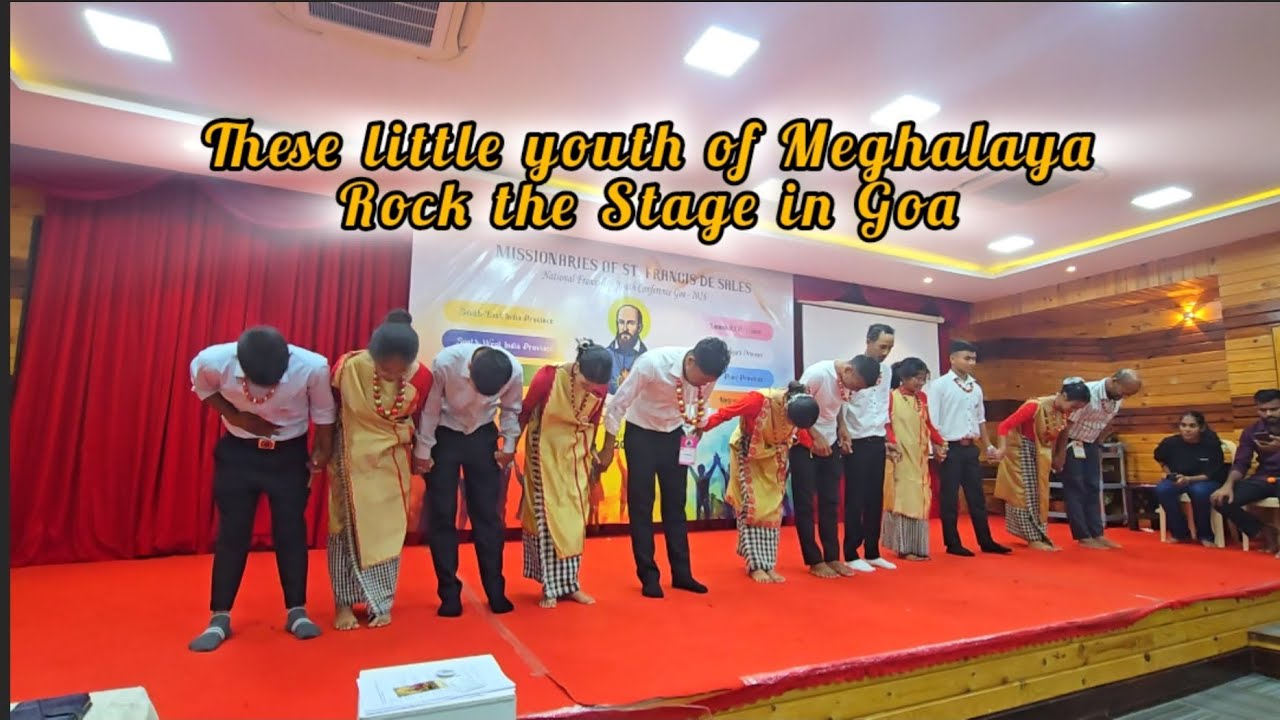 Meghalaya Youth Rock the stage of Goa during 2nd National FYM Youth Conference -2026
