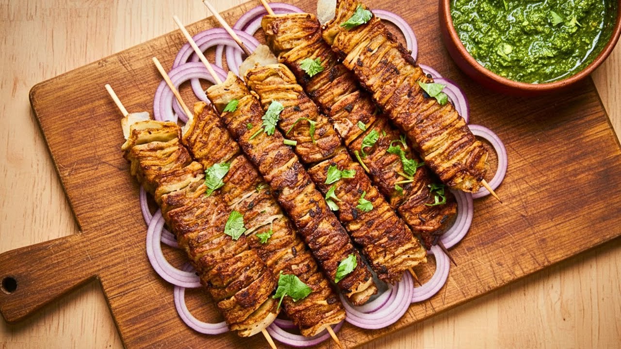Saftiger Hackfleisch-Kebab im Lavash | Einfaches & schnelles Rezept
