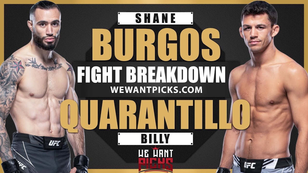 UFC 268: Shane Burgos vs. Billy Quarantillo Predictions | Bets | DraftKings | Monkey Knife Fight