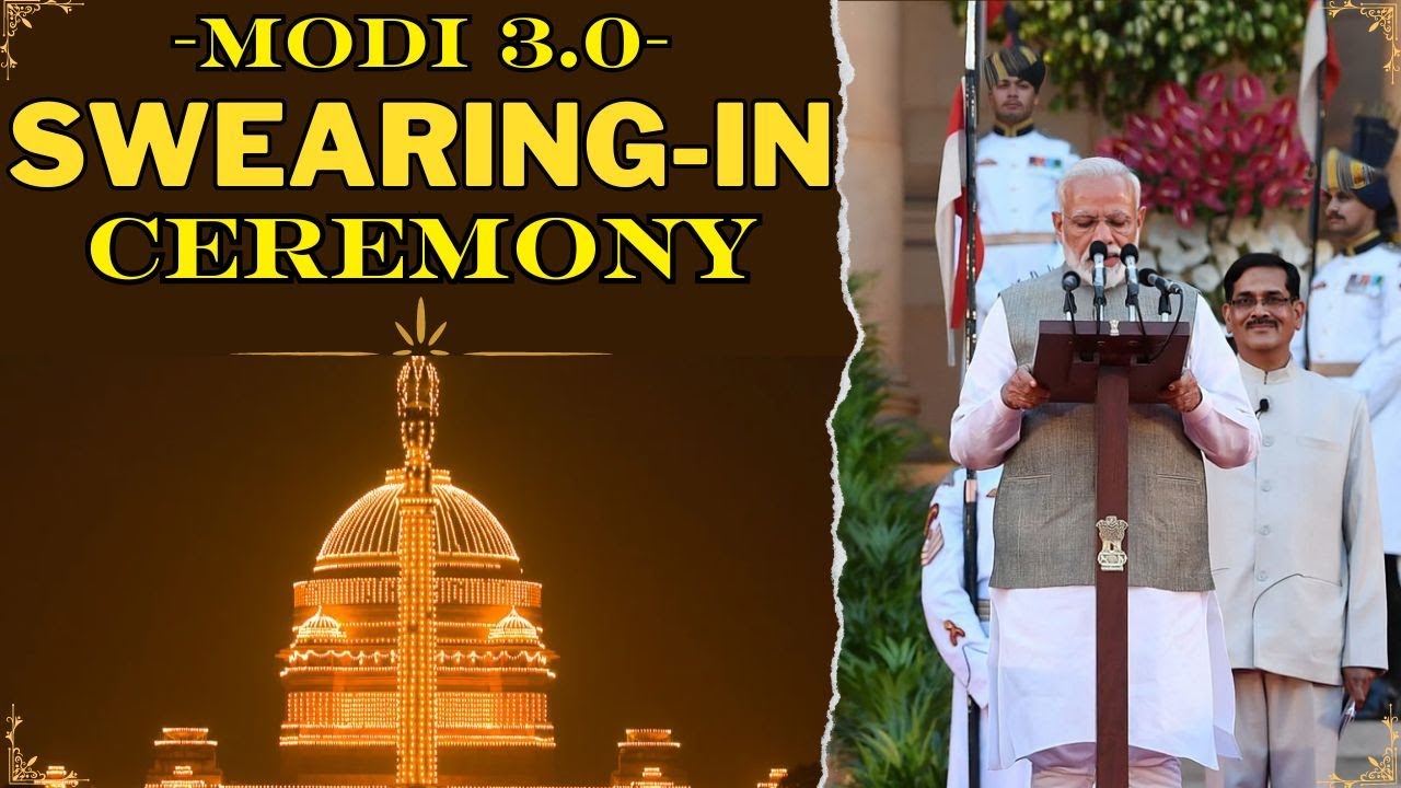 PM Modi Oath Ceremony Live Updates: | Oath Ceremony | PM Modi's Swearing-in