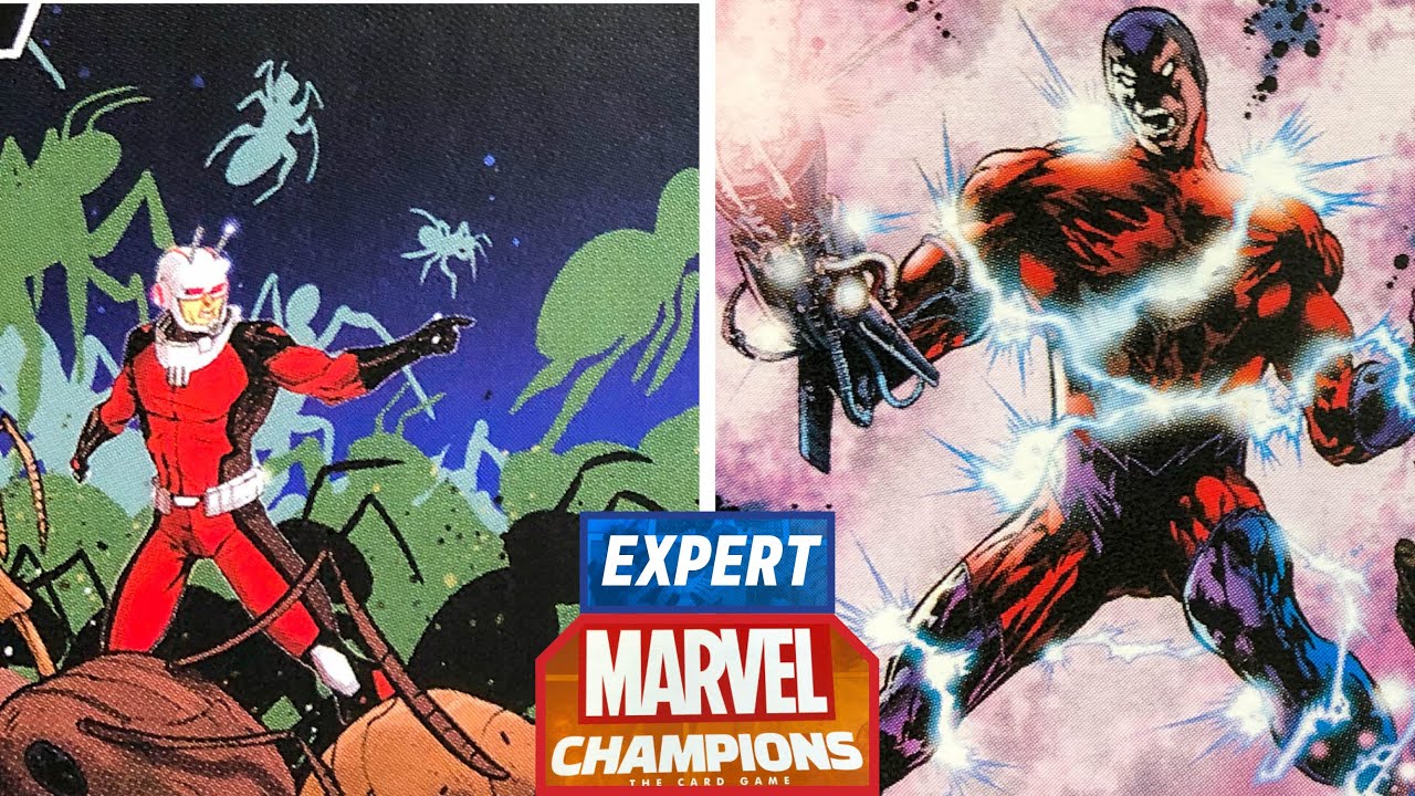 MARVEL CHAMPIONS the Card Game | An Aggressive ANT-MAN takes on Expert KLAW