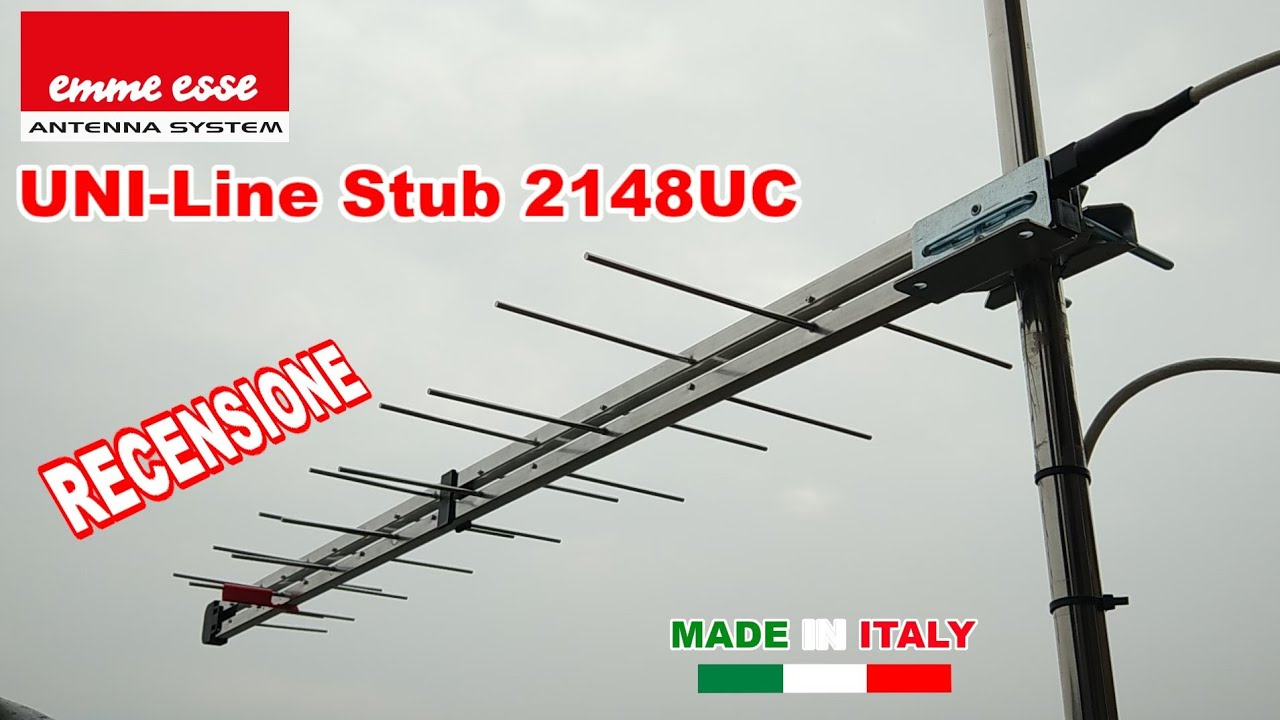 Vuoi spendere poco ma avere grandi prestazioni, antenna TV Emme Esse UNI-Line stub 2148UC