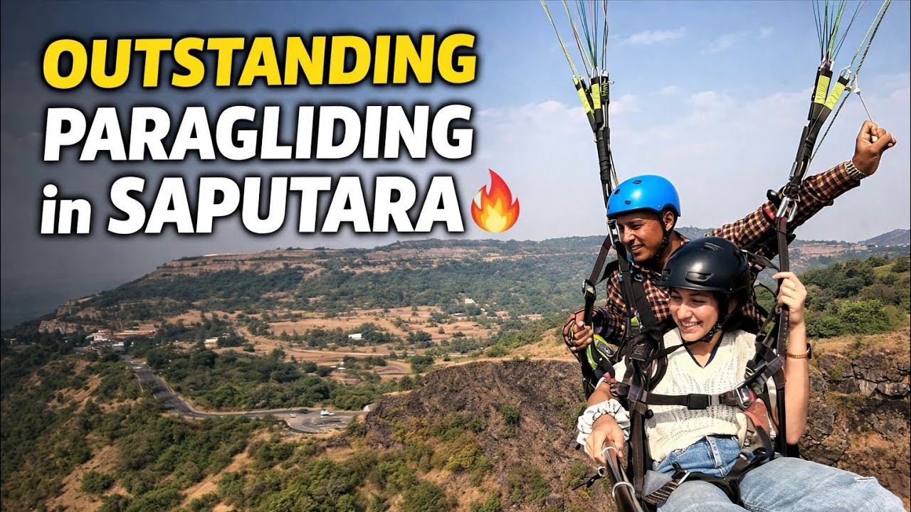 Saputara paragliding Experience | Heart Racing Adventure | Mighty Rahuldev 